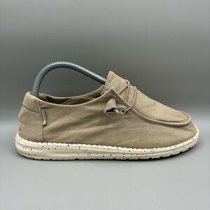 Hey Dude Wendy Loafers Women’s 9 Gray Slip On Comfort Shoes